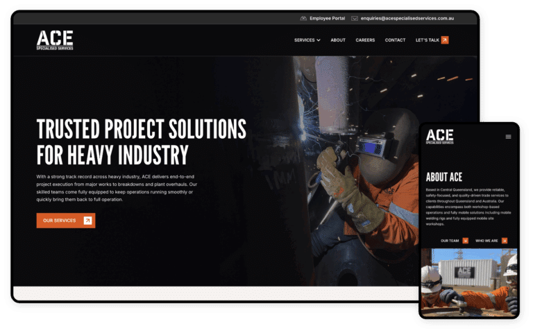 ACE Specialised Services Website