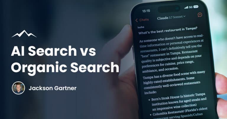 AI Search vs Organic Search Traffic