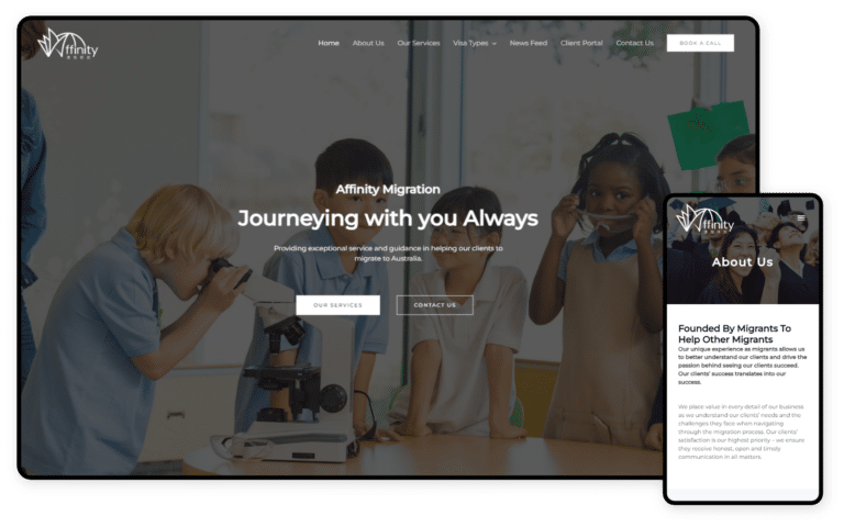Affinity Migration Website