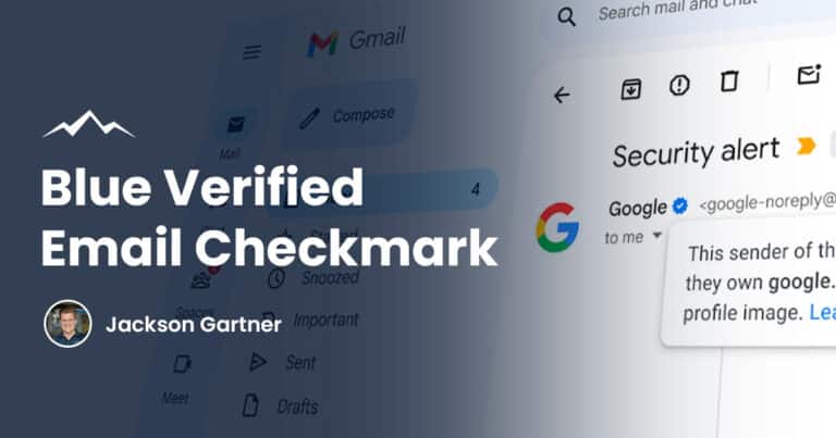 Blue Verified Checkmark Gmail