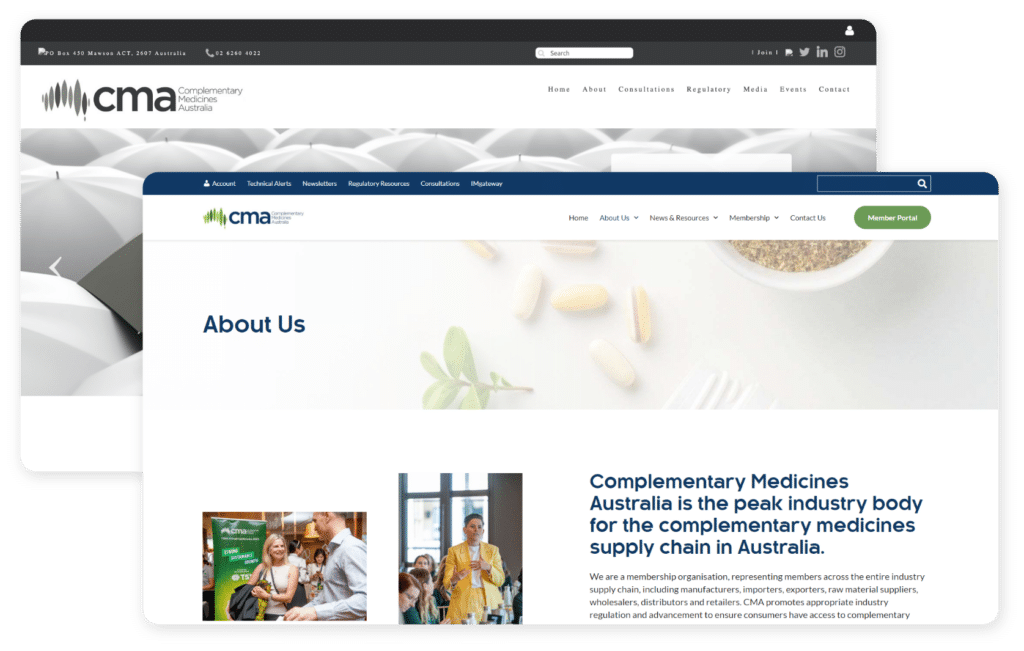CMA WordPress Redesign