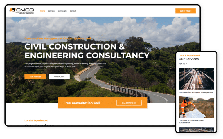 Construction Management Central Queensland Website