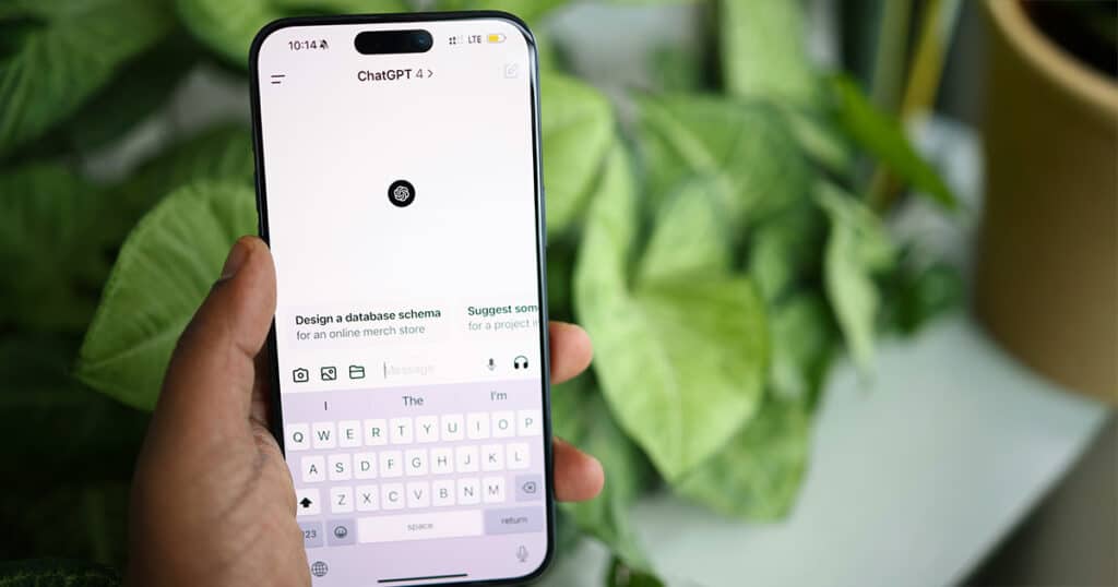 ChatGPT Mobile AI App