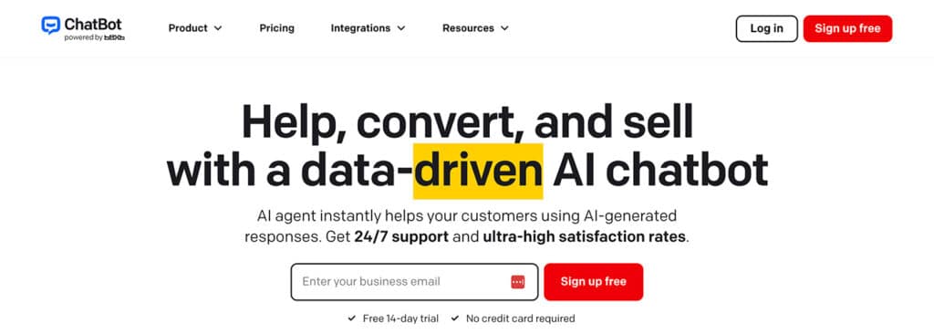 Chatbot AI Website
