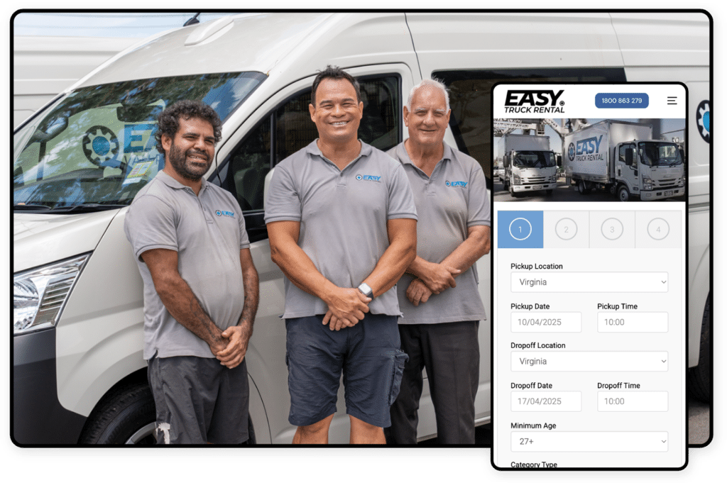 Easy Truck Rental Website Updates