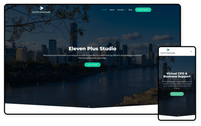 Eleven Plus Studio Website