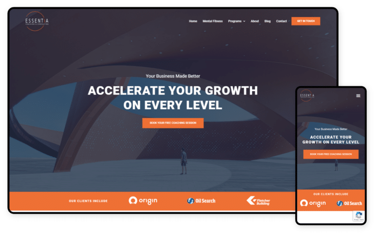 Essentia Coaching Website
