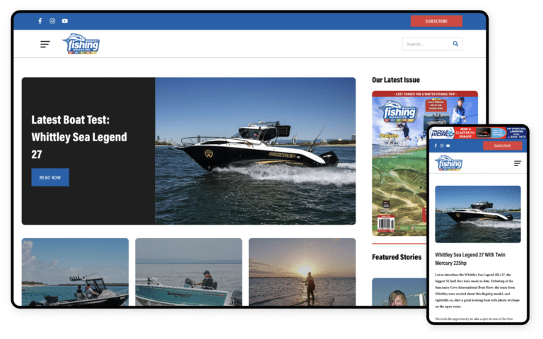 Fishing Monthly Website