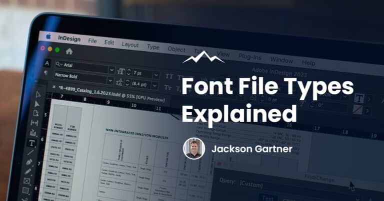 Font File Types Explained