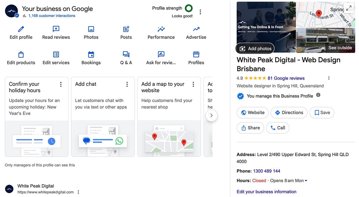 Google Business Profile Optimisation