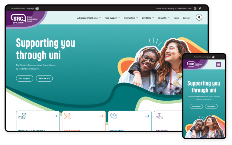 Griffith University SRC Website