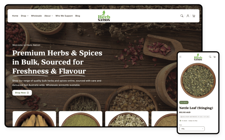 Herb Nation Website