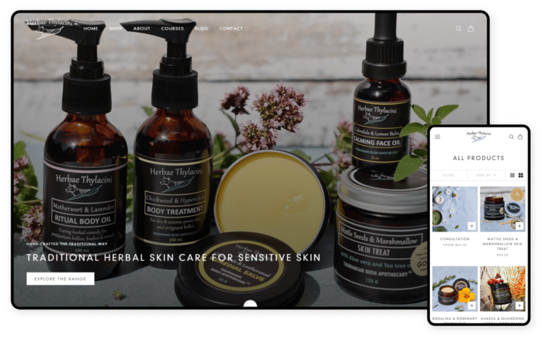 Herbae Thylacini Website