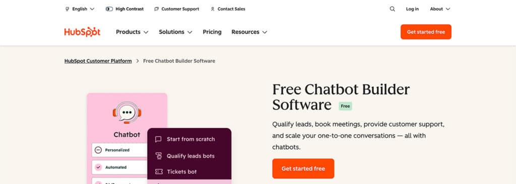Hubspot AI Chatbot