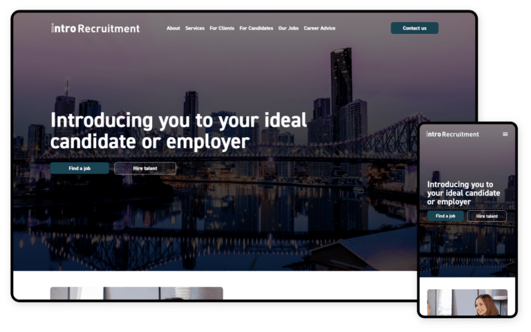 Intro Recruitment Website