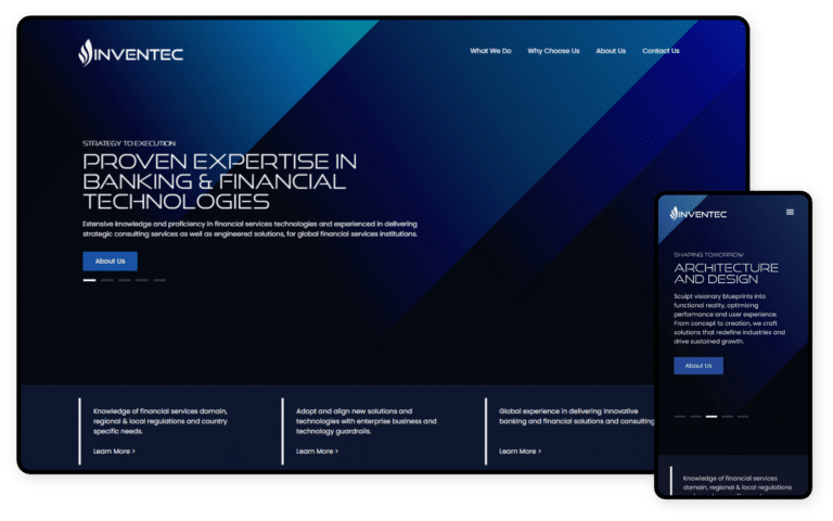 Inventec Solutions Website