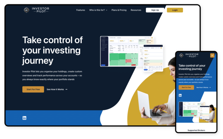 Investor Pilot Website