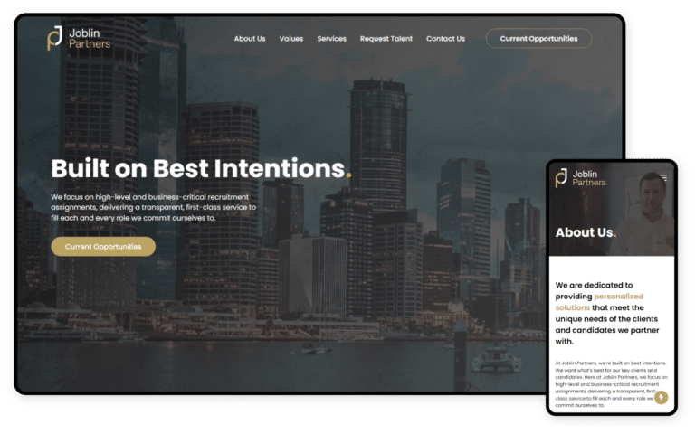 Joblin Partners Website