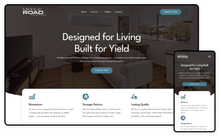 Middle Road Furniture Website