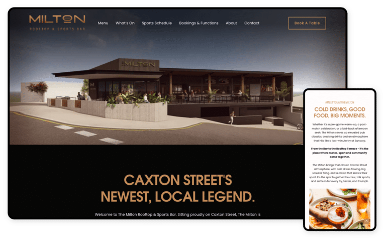 Milton Rooftop Website