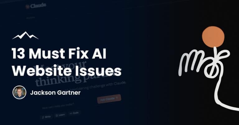 Must Fix AI Website Issues