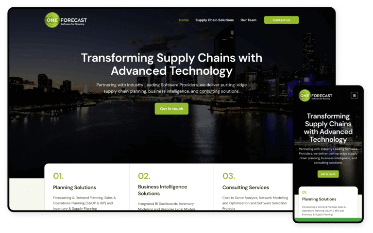 One Forecast Website