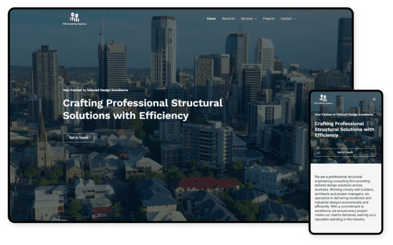 PEER Consulting Engineers Website