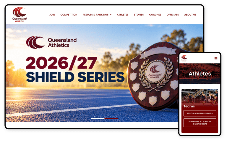 QLD Athletics Website