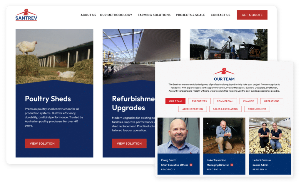 Santrev Web Design