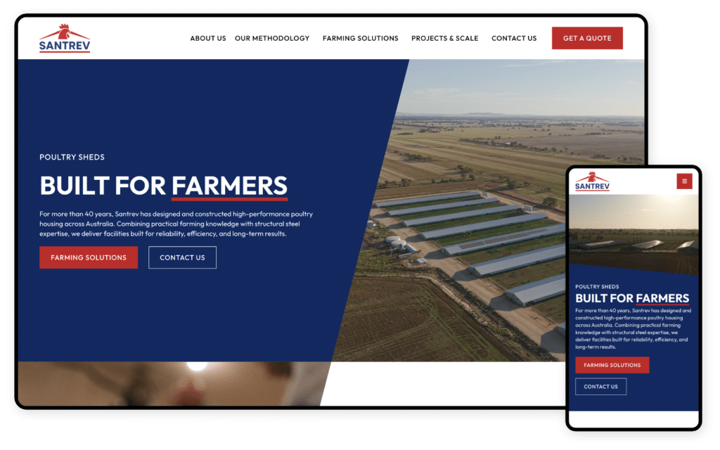 Santrev Website
