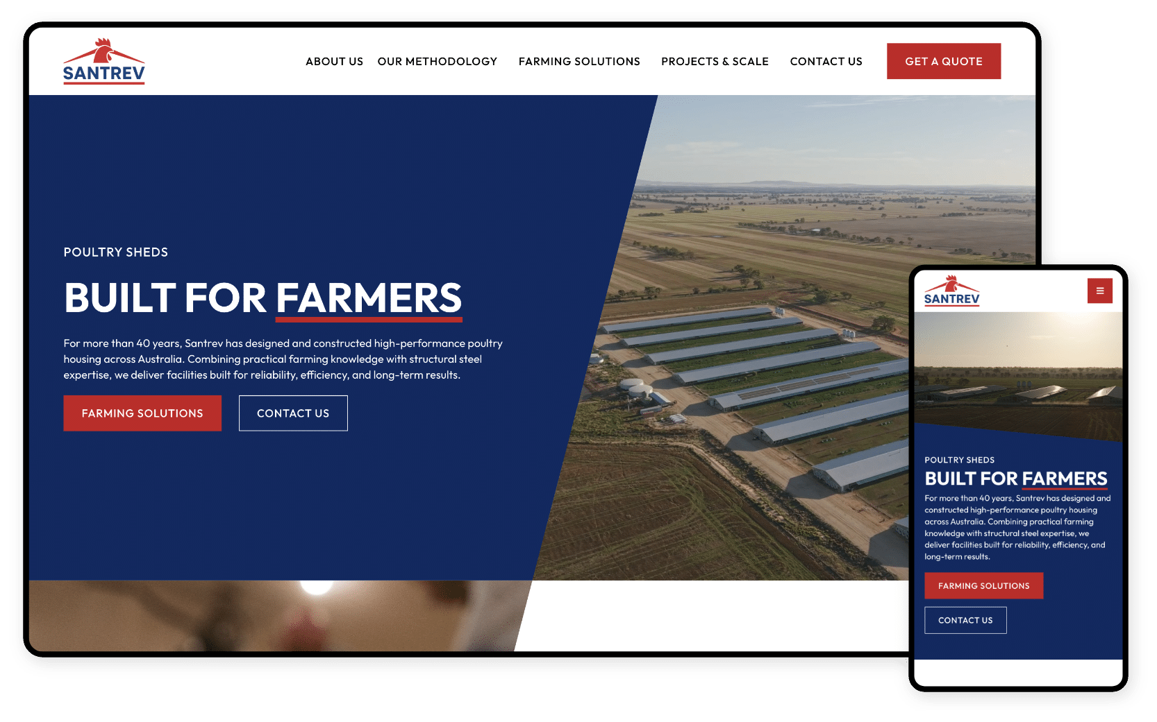 Santrev Website