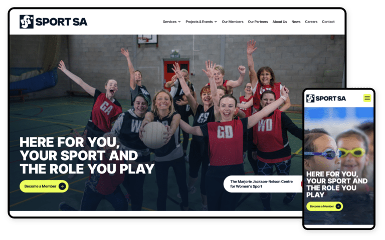 Sport SA Website