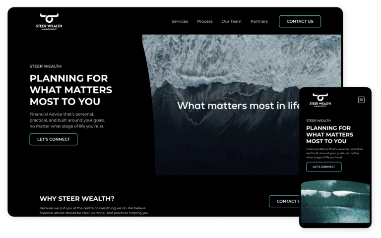 Steer Wealth Website