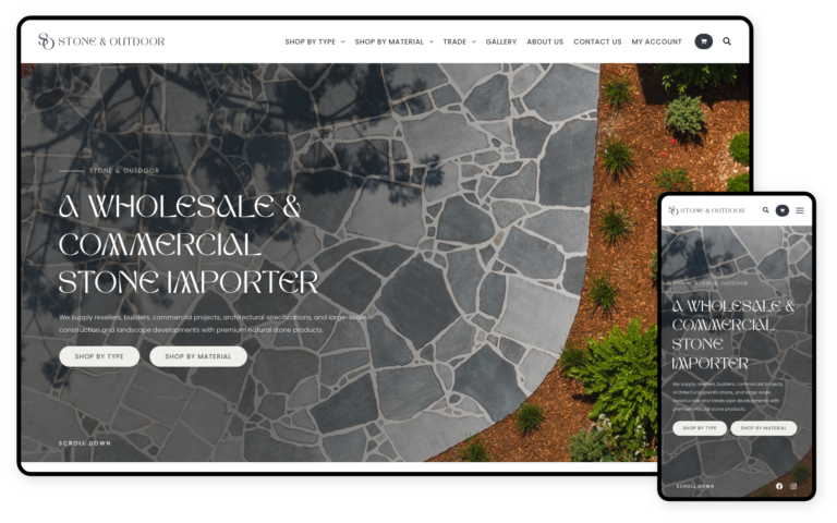 Stone Outdoor Website