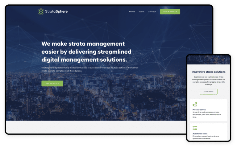 StrataSphere Website