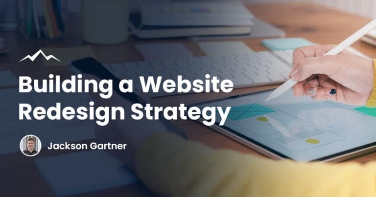 Website Redesign Strategy