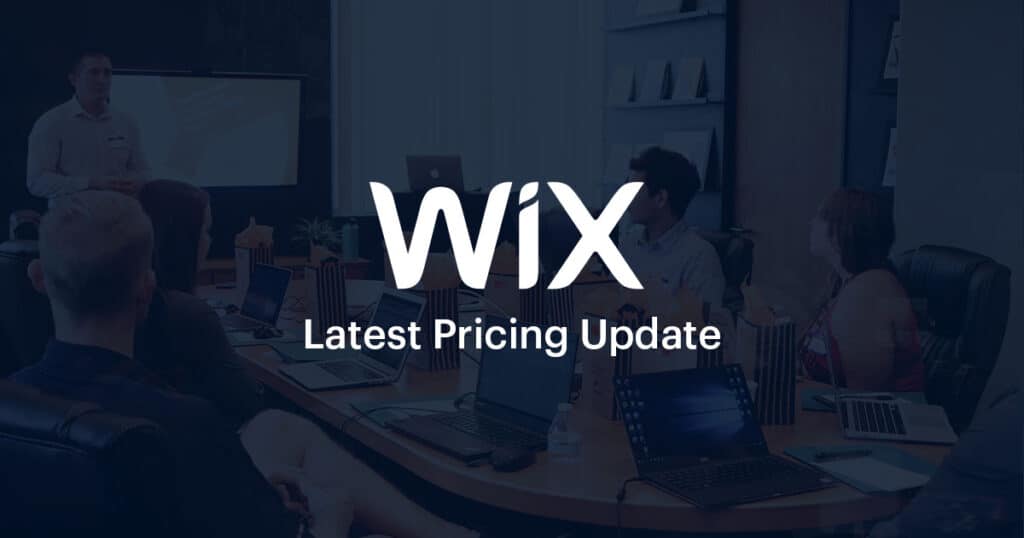 Wix Pricing Update