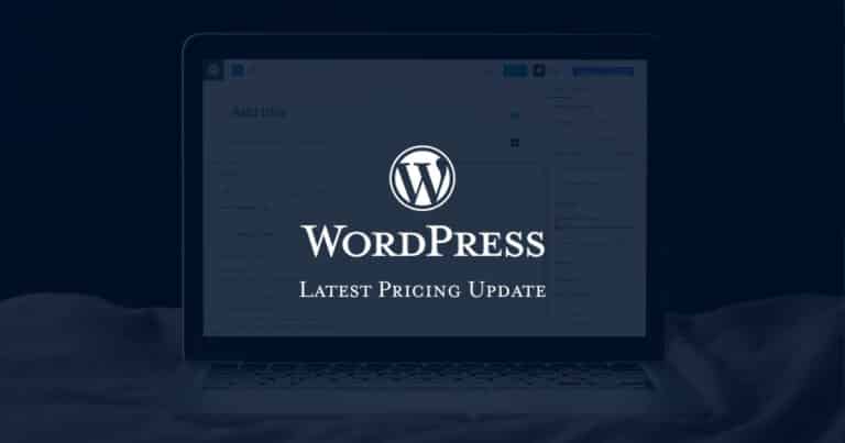 WordPress Pricing