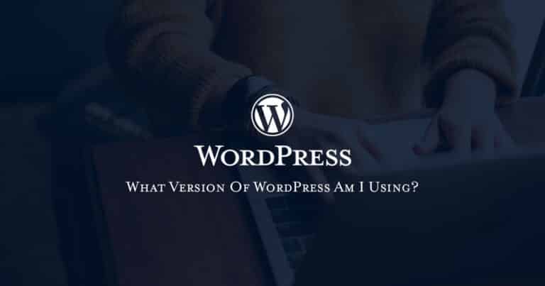 WordPress Version